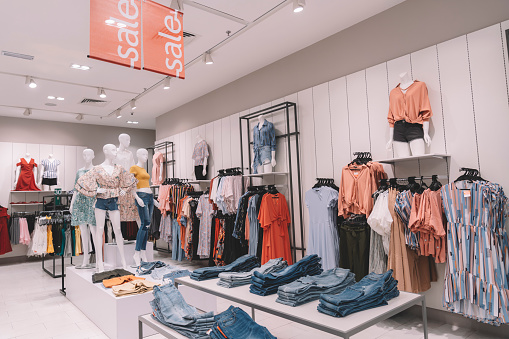 clothing store interior